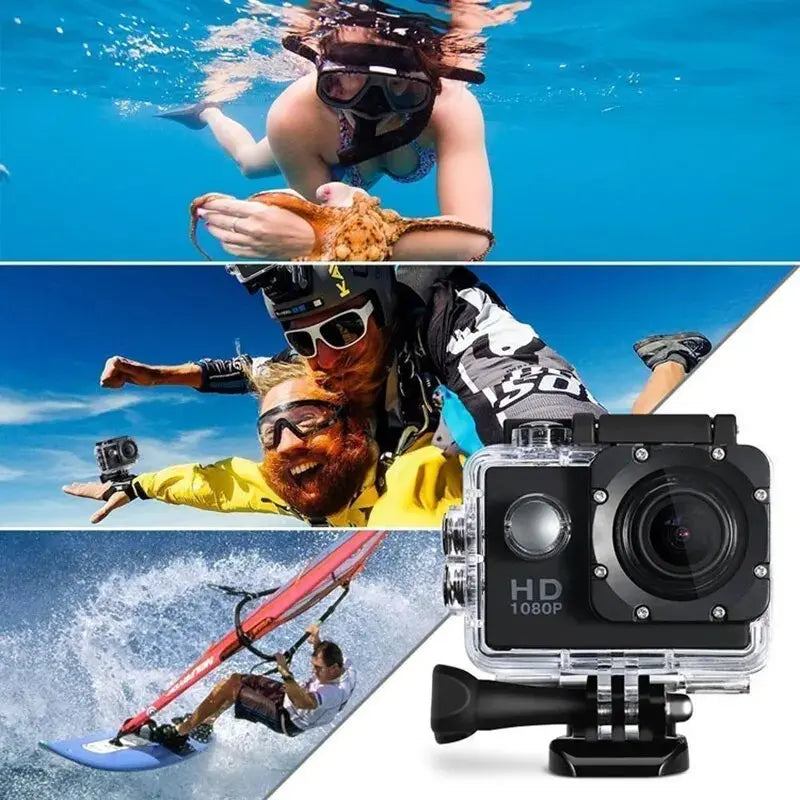 Cámara de Acción HD Impermeable GonProMAX + Obsequio 🎁