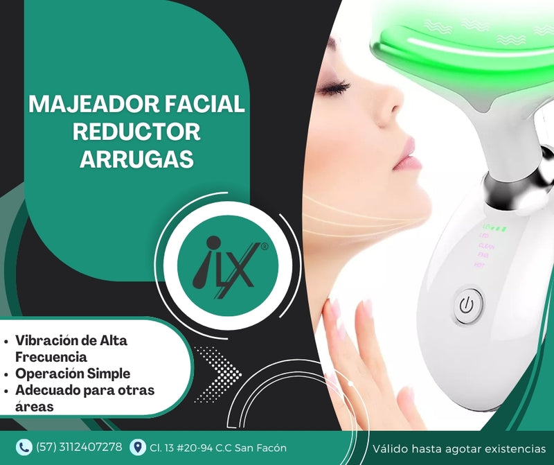 Masajeador Facial Reductor Arrugas Y Papada Recargable